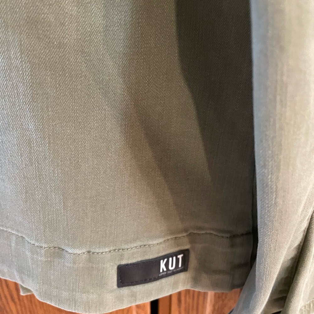 Kut from the Kloth Sage Green Utility Jacket - Picture 7 of 10